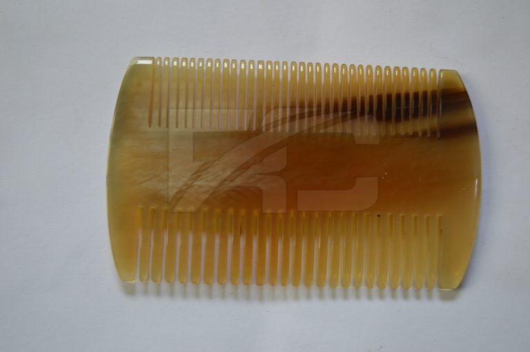 Natural Horn Double Sided Comb